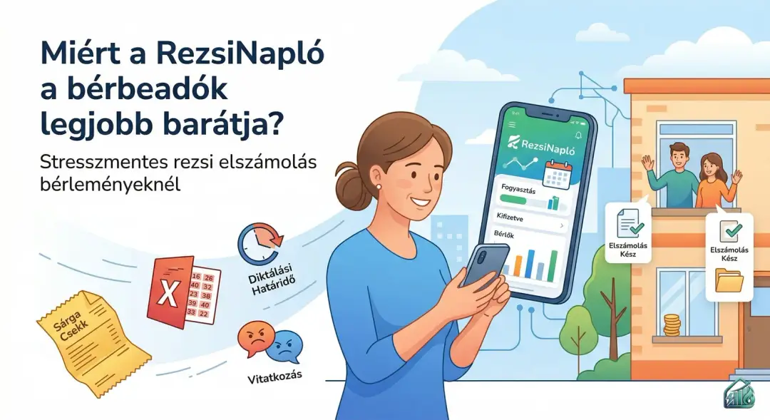 Miért a RezsiNapló a bérbeadók legjobb barátja?