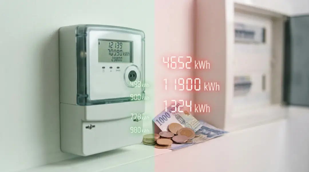 1 kWh áram ára 2026-ban: 36 Ft – villany ára és pontos számítás